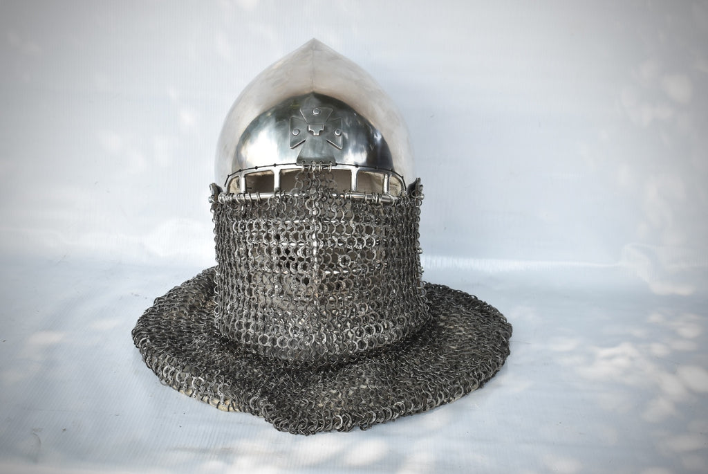 HBC English Cross helmet view F