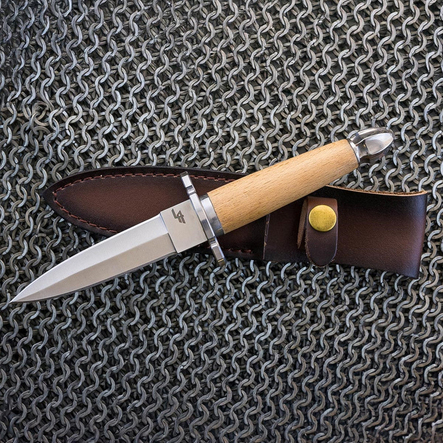 Legacy Arms Medieval Feast Knife KL0051 with leather sheath